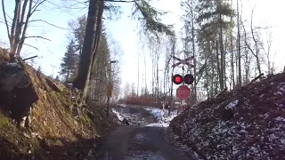 Przejazd kolejowy / Railroad crossing COB-63A ZWUS | Wisła