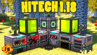 MEKANISM И БЕСПРОВОДНАЯ ЭНЕРГИЯ! ВЫЖИВАНИЕ НА СЕРВЕРЕ McSkill МАЙНКРАФТ #8 - HiTech 1.18.2 Minecraft