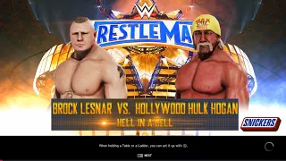 WWE 2K20 BOTB WORLD CHAMPION TOURNAMENT QUARTER-FINALS: BROCK LESNAR VS. HULK HOGAN!!