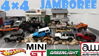 The 4x4 Offroad Jamboree Autoworld, Greenlight, Hot Wheels, Mini GT, Johnny Lightning & BM Creations