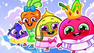 Four Little Princesses Story 👑👗 Baby Is A Cute Princess 🥰 || VocaVoca Stories 🥑