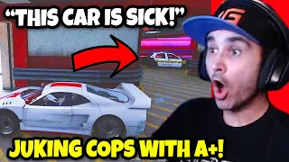 Summit1g JUKES COPS With Hilarious TRICKS In SICK A+ Car BOOST! | GTA 5 NoPixel RP