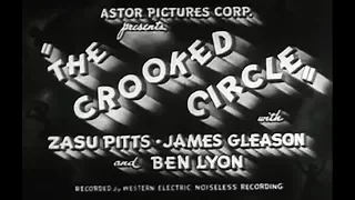 Comedy Mystery Movie - The Crooked Circle (1932)