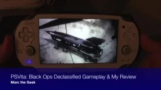 PSVita - Black Ops Declassified My Review with Gameplay