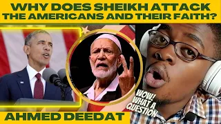 AHMED DEEDAT Tells CHRISTIAN Why He Attacks His Country America and Faith - Reaction