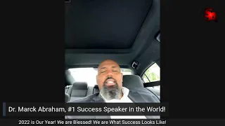 Stop worrying! Dr. Marck Abraham #1 Success Speaker in the world!