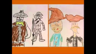Video "Don Quijote y Sancho" (Botones) realizado por niños de 5º