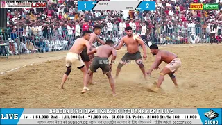 Khatkar Vs Chhatar | खटकड़ Vs छात्तर घणा तगड़ा मैच | Kabaddi Match at Baroda Jind #kabaddi #haryana