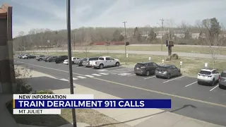 911 Call: Mt. Juliet train derailment