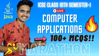 ICSE 10 | Computer Applications Full Syllabus Best MCQs For Semester 1 |