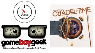 Professor Evil and the Citadel of Time Allegro 2 min Review with the Game Boy Geek