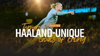 Top 10 Haaland-Unique Goals of the Norwegian Superstar