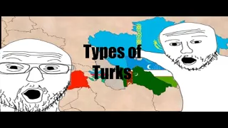 The 6 different types of turkic people