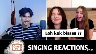 Terjemahan Lagu Poland - Fiolkowe pole - sobel - Randy Dongseu - SINGING REACTIONS OME TV