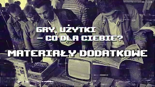 "Gry, użytki - co dla Ciebie?" - materiały dodatkowe