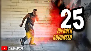 25 Amazing Toprock Advanced Under 5 minutes | Breakdance Toprock Tutorial | Theamarist