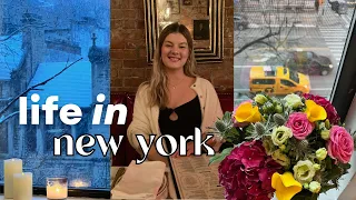 Work week in my life in NYC | Remote software engineer days + Valentine's Day👩🏼‍💻 💖