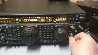 qso  yaesu ft 1000 mp pour Thierry Avec la Martinique  136 em...