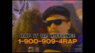 1-900-909-4RAP | Television Commercial | 1989 | Ice T