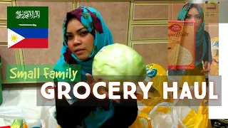 Filipino-Saudi//Grocery Haul of  February