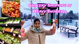A Day Wrapped in Snowy Blanket||Experiencing the extreme cold winter in Canada
