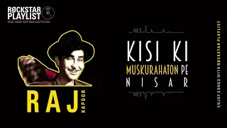 Kisi Ki Muskurahaton Pe HD   Old Hindi Hits Mukesh Karaoke Song Anari   Raj Kapoor Nutan - Rockstar