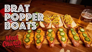 Bratwurst Popper Boats