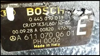 Bosch pump cp1 repair.