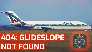 Alitalia 404: Glideslope not found