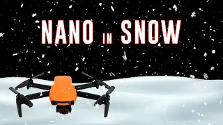 Autel Evo Nano in SNOW!