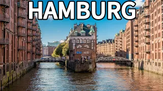 🇩🇪 HAMBURG | walking tour | January 2024 | 4K