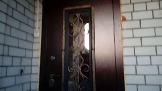 Дверь входная Ажур для коттеджей и домов