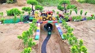 diy mini tractor bridge making video | mini science project | part 5 | @pateltoys215