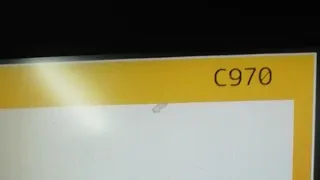 Error code C970 Toshiba estudio 2518A