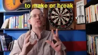 Learn English: Daily Easy English 0951: to make or break