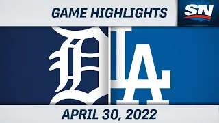 MLB Highlights | Tigers vs. Dodgers - Apr. 30, 2022