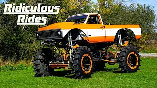 I Built My 10ft Monster Truck From Scratch | RIDICULOUS RIDES