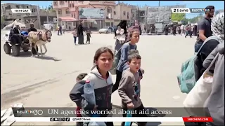 UN agencies worried about aid access