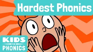 Top 8 Hardest English Phonics | Difficult English Sounds | Made by Red Cat Reading