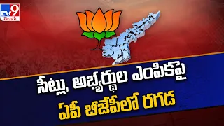 సీట్లు, అభ్యర్థుల ఎంపికపై ఏపీ బీజేపీలో రగడ | AP Election 2024 - TV9