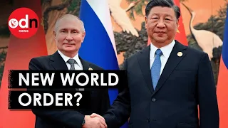Putin and Xi Jinping Shake Hands in Beijing as Ukraine War Rages On