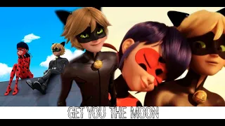 Get You The Moon I AMV I ~LadyNoir~ I Miraculous Angelica