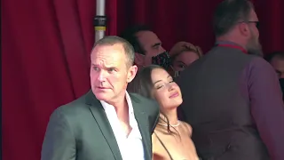 Clark Gregg attends the premiere of 'Black Widow'