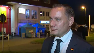 Chrupalla froh über "stabiles" AfD-Ergebnis | AFP