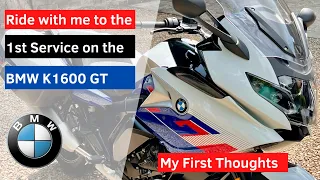 1st Service and thoughts on the 2022 BMW K1600GT