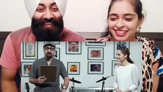 Indian Reaction on Aiman Khan funny interview with Voice Over Man | PunjabiReel TV