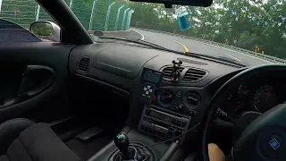 [POV] RX-7 FD3s drive the old pass.