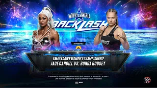 Jade Cargill vs Ronda Rousey : WWE Backlash Preview