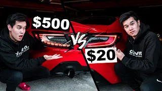 $500 Tail Light vs $20 Tail Light | Worth It?