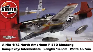 Airfix 1:72 North American P-51D Mustang Kit Review